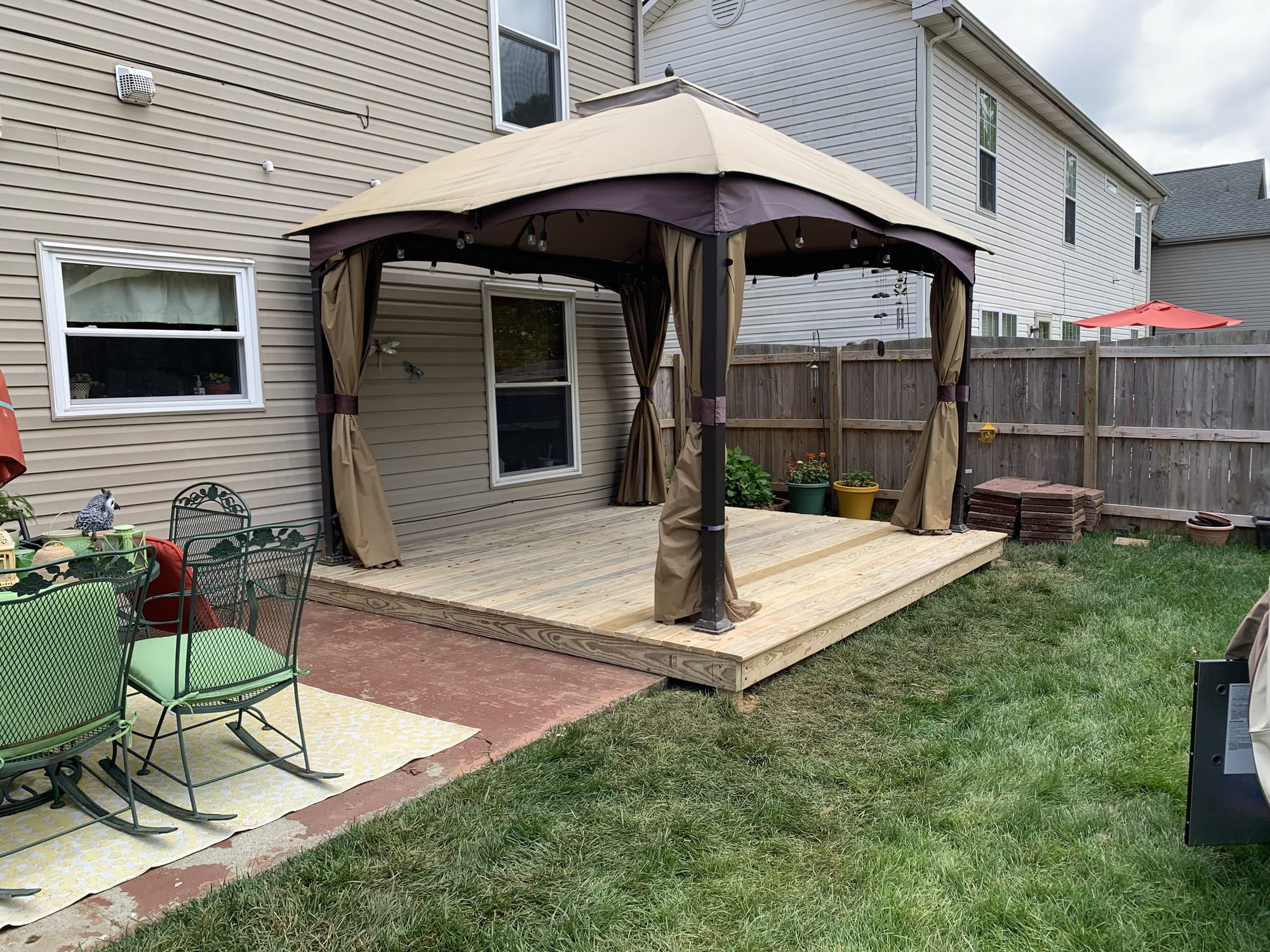 Fence and deck project in Lexington KY by Big Blue Fence & Deck