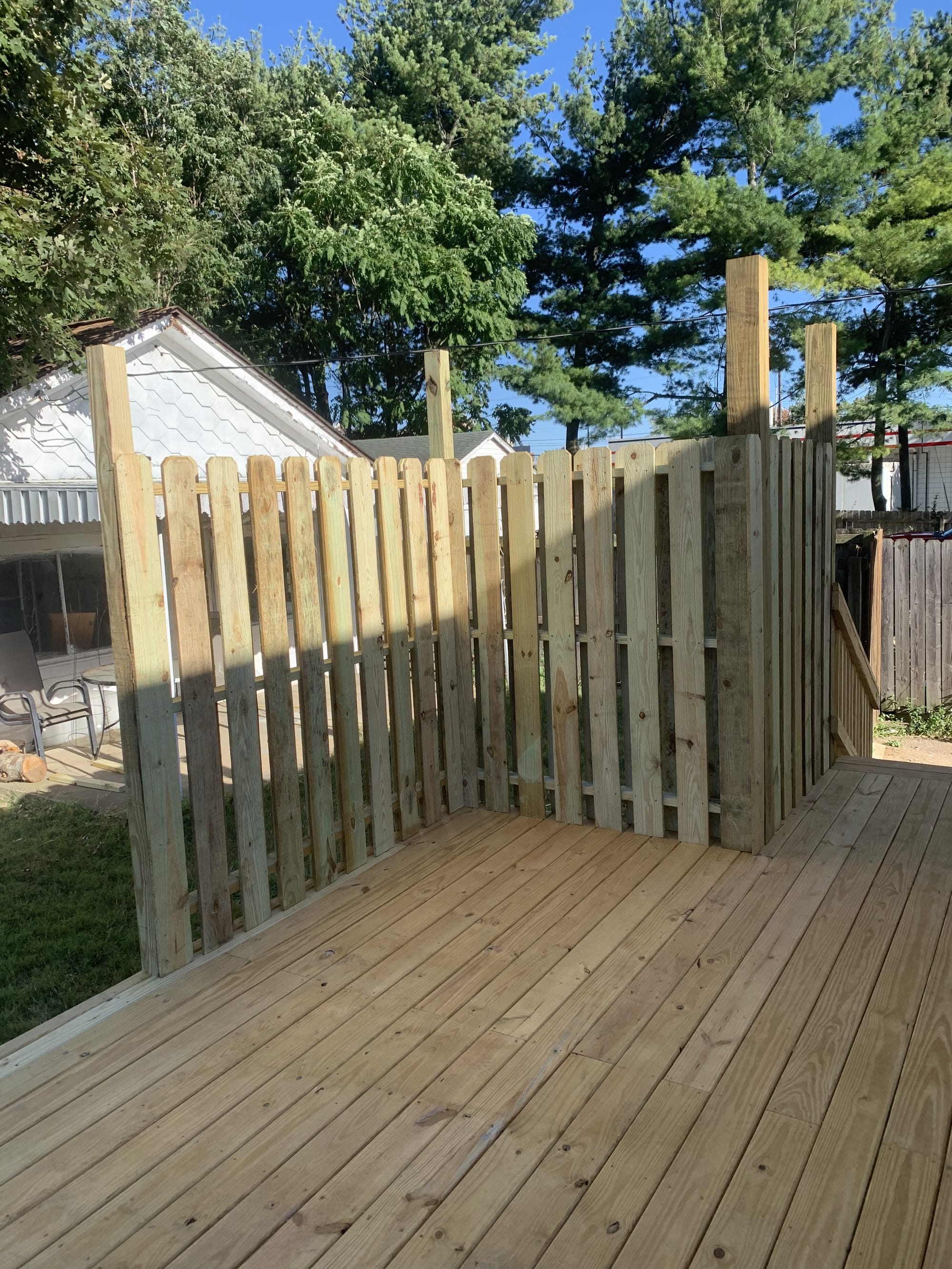 Custom build in Lexington KY by Big Blue Fence & Deck