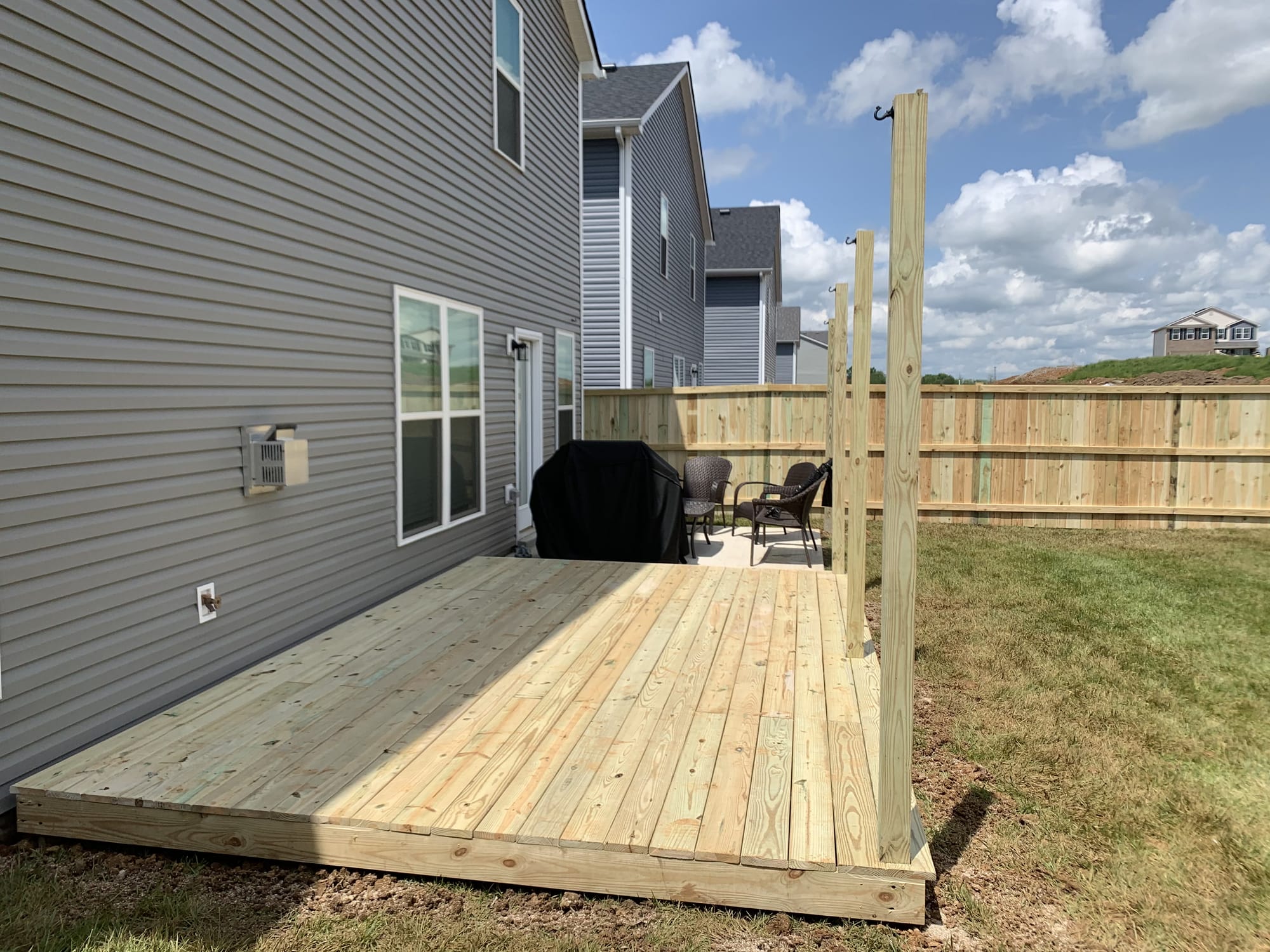 Custom outdoor project by Big Blue Fence & Deck in Kentucky
