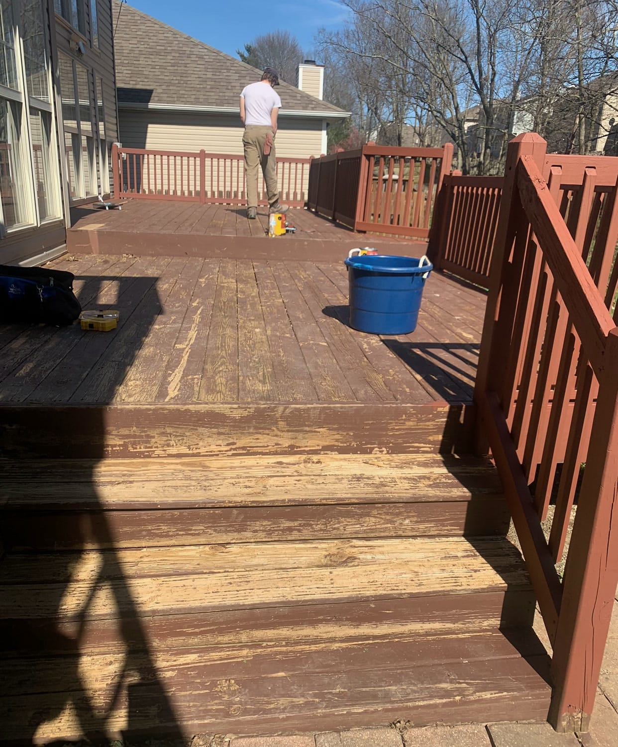 Custom outdoor project in Lexington Kentucky by Big Blue Fence & Deck