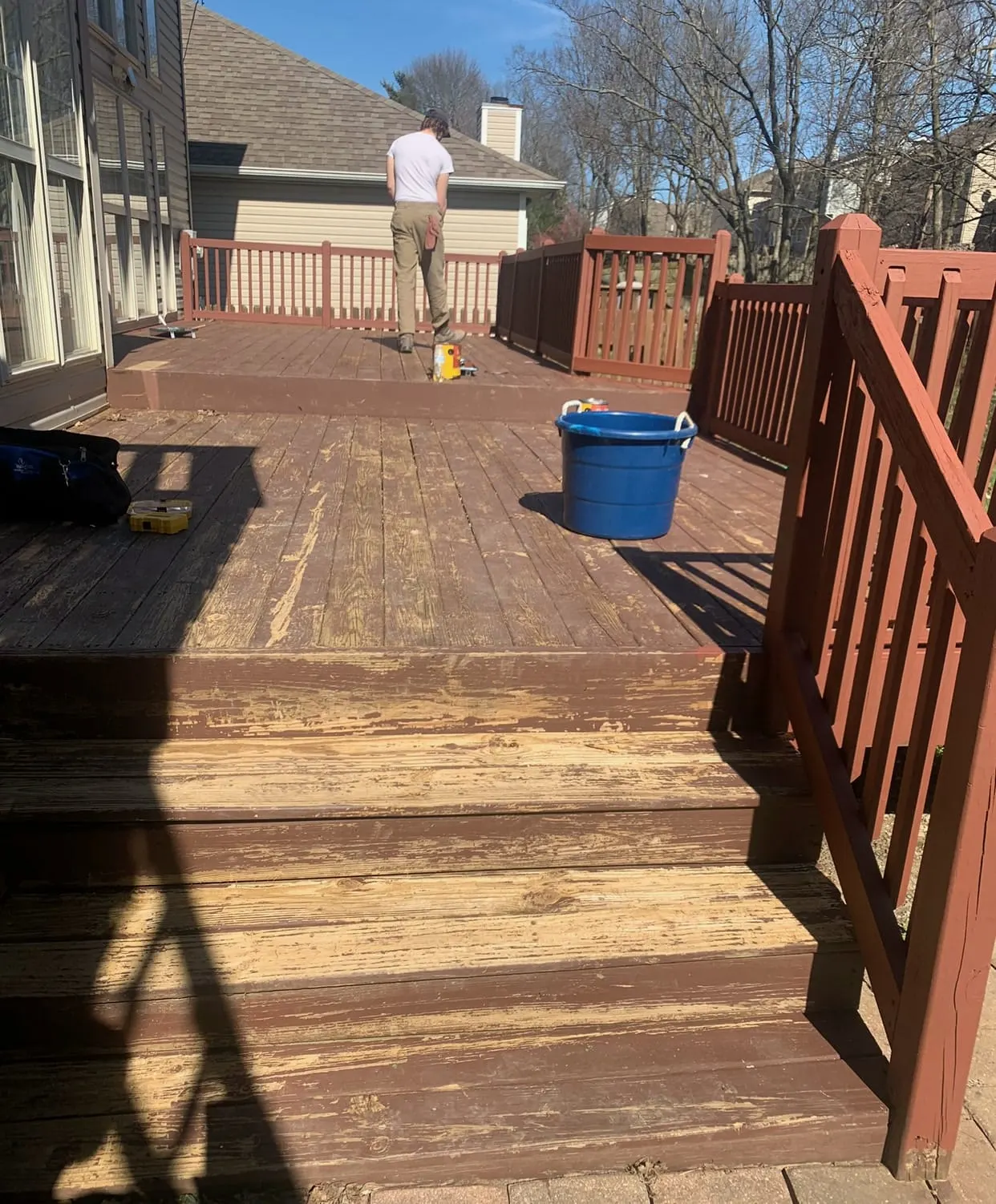 Custom outdoor project in Lexington Kentucky by Big Blue Fence & Deck