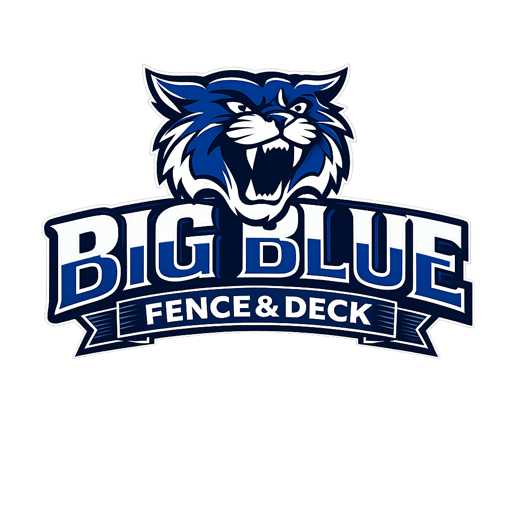Big Blue Fence & Deck Logo
